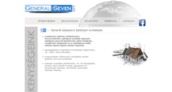 Desktop Screenshot of general-seven.hu